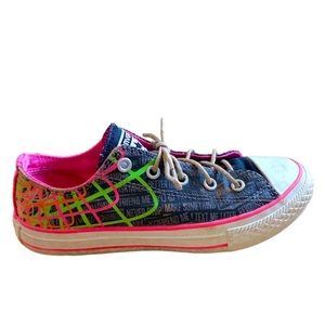CONVERSE All-Star Kids Graphic Graffiti Print Sneakers